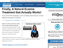 Tablet Screenshot of dermareport.com